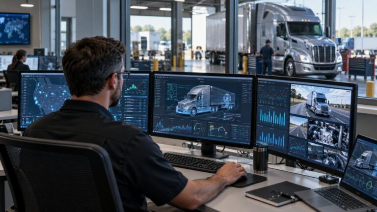 How Manufacturers Can Support Connected Truck Equipment Remotely