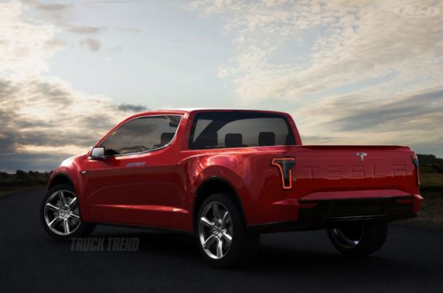 Tesla pickup truck 1